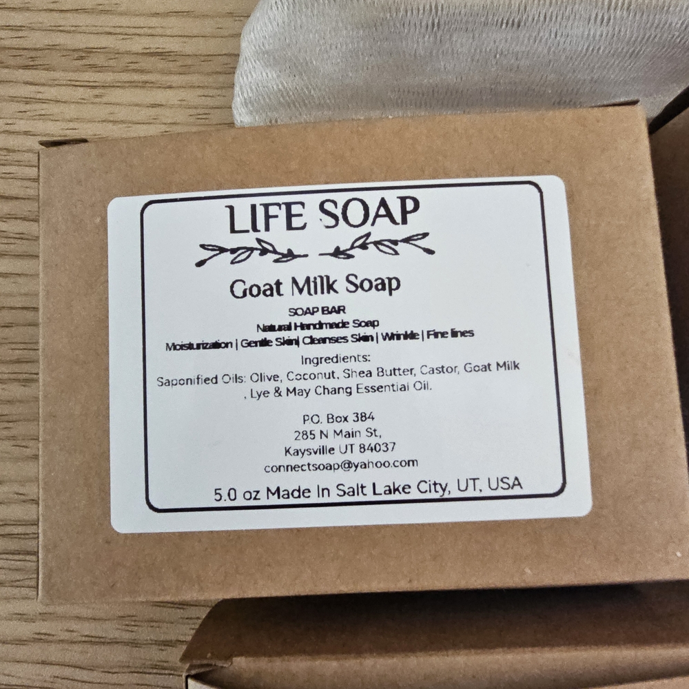 Goat Milk Soap - White
